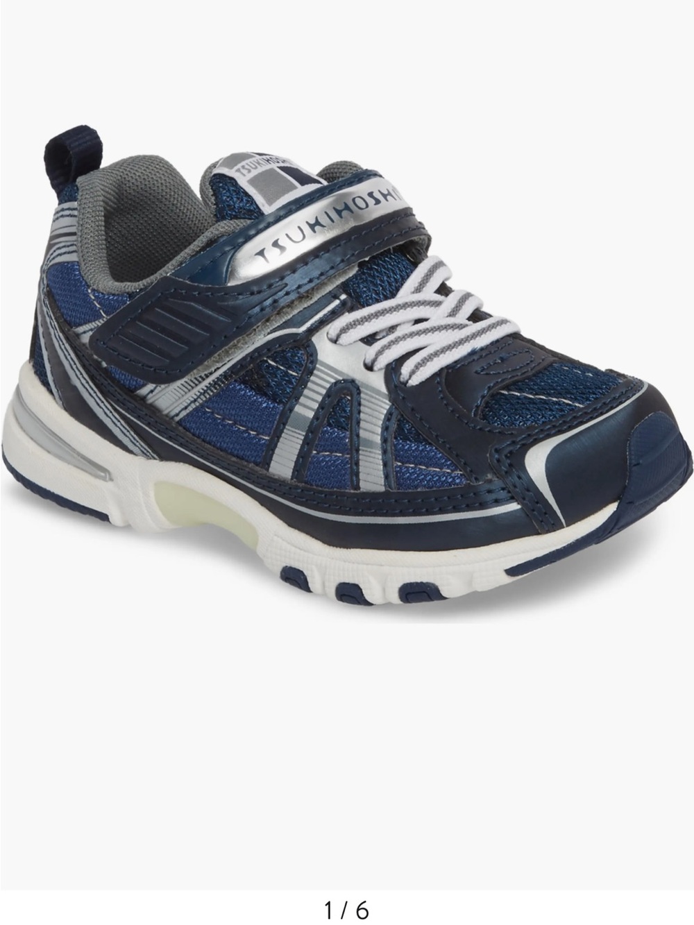 Tsukihoshi Navy  Kids Athletic Sneaker